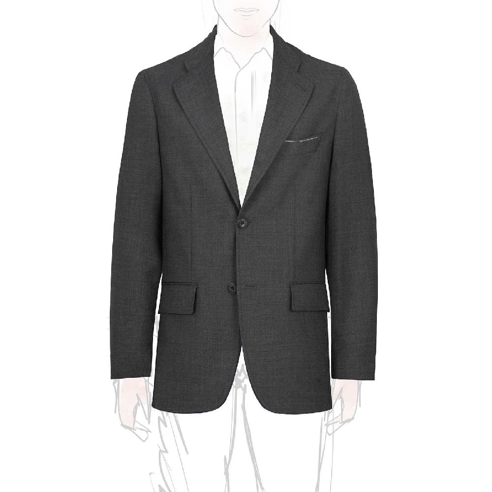 Rubinacci Giacca in hopsack grigio