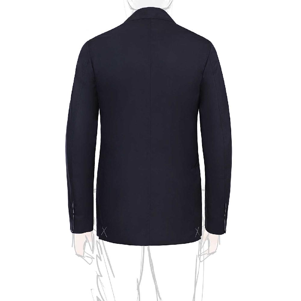 Rubinacci Giacca In Lana Blu