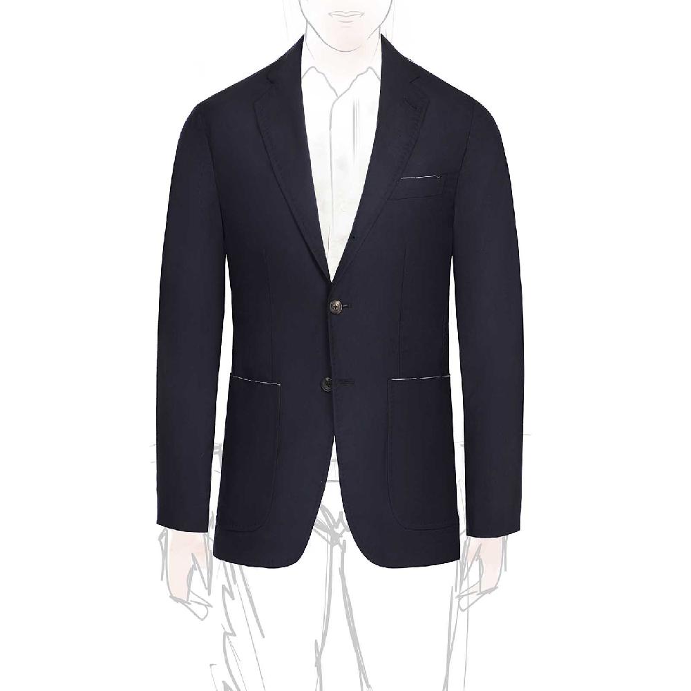 Rubinacci Giacca in lana blu