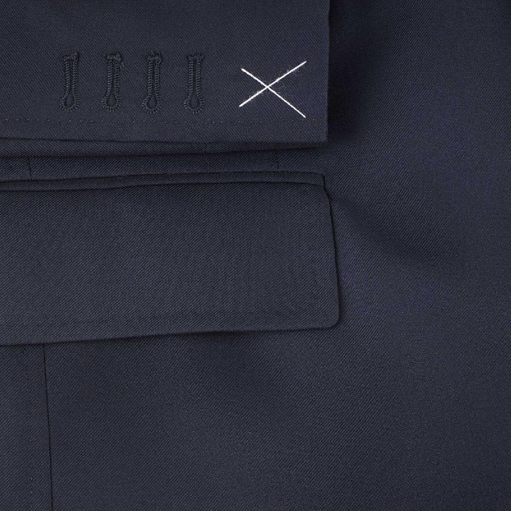 Rubinacci Giacca In Lana “Green Certified” Blu