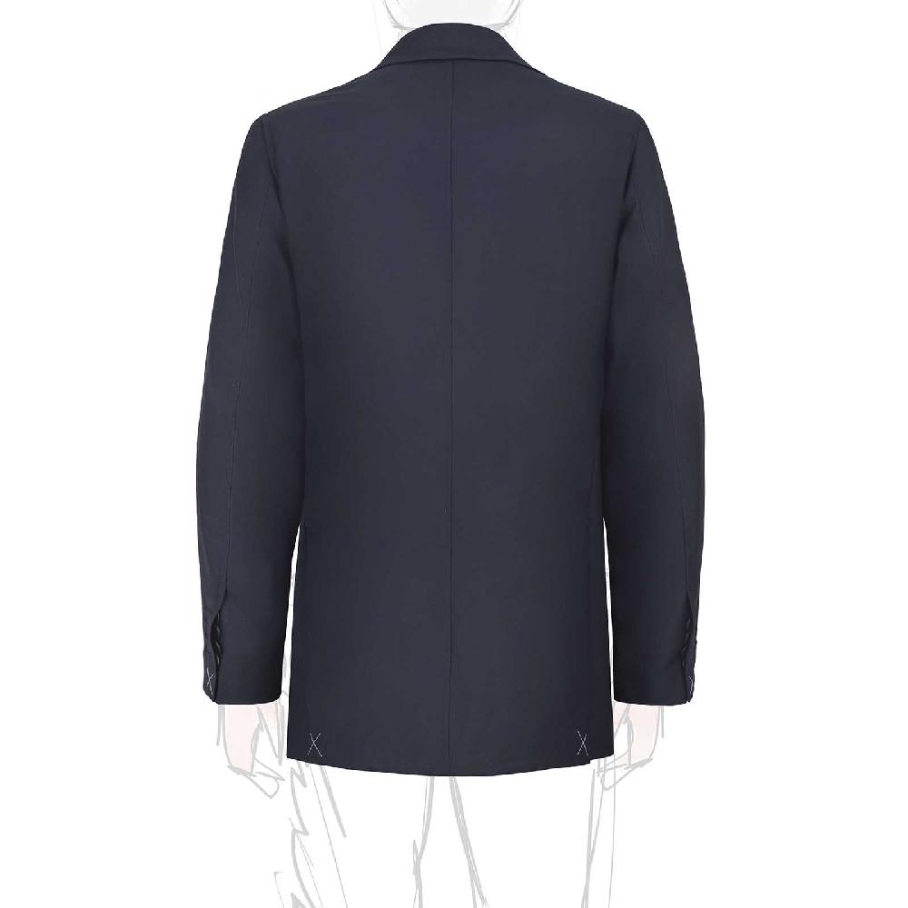 Rubinacci Giacca In Lana “Green Certified” Blu