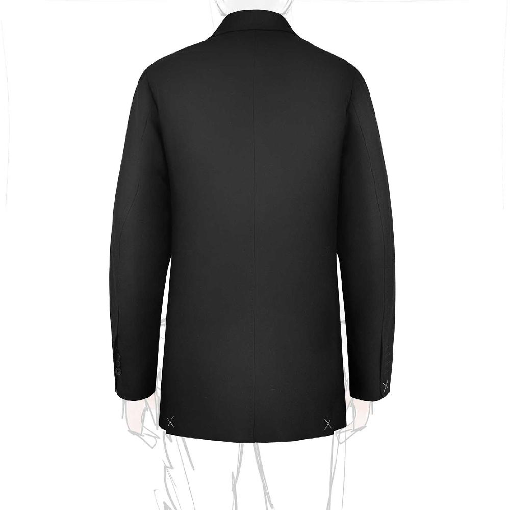 Rubinacci Giacca In Lana Nera