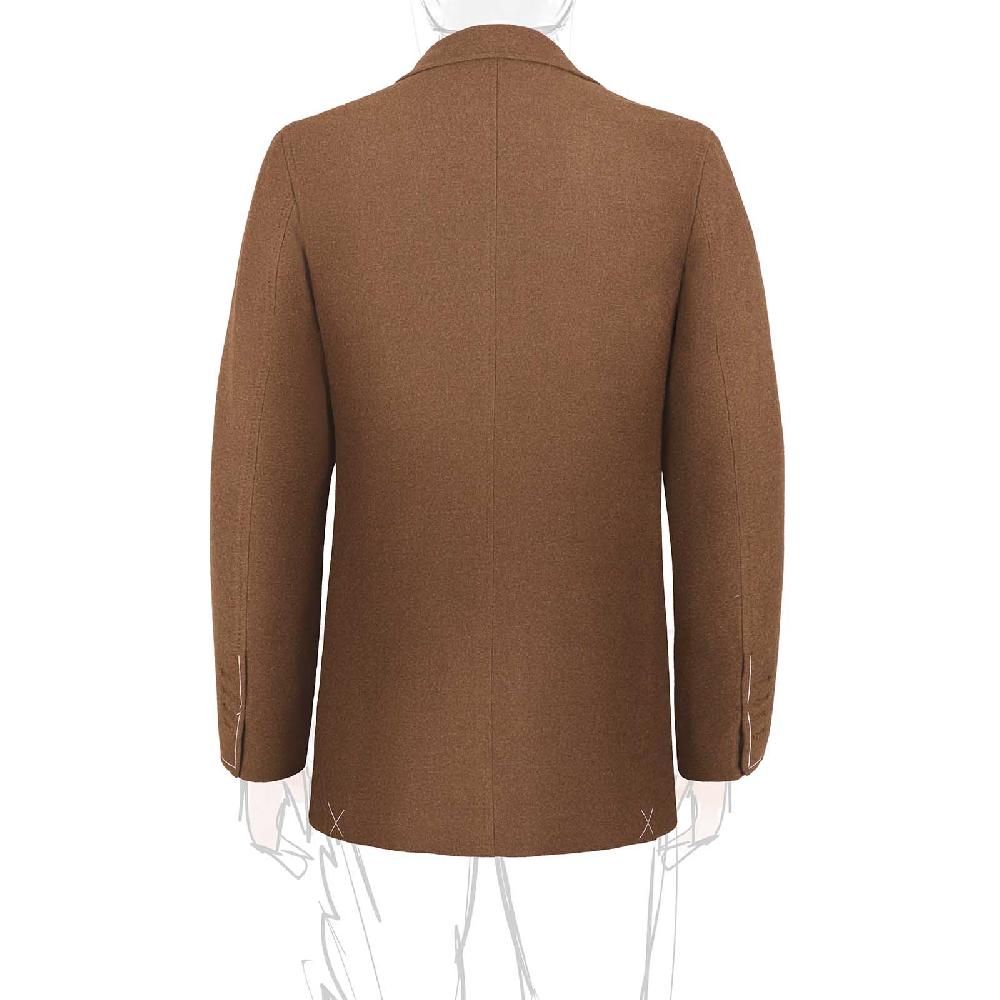 Rubinacci Giacca In Lana Nocciola