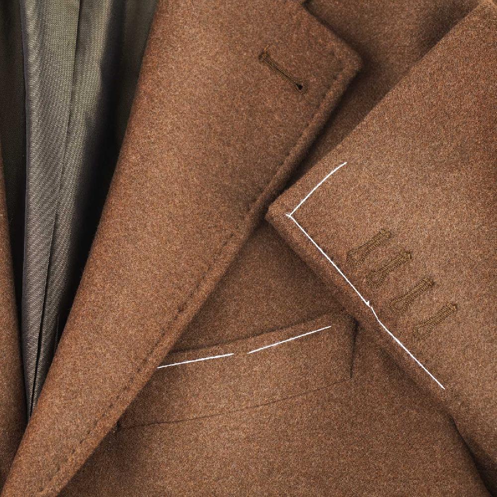 Rubinacci Giacca In Lana Nocciola