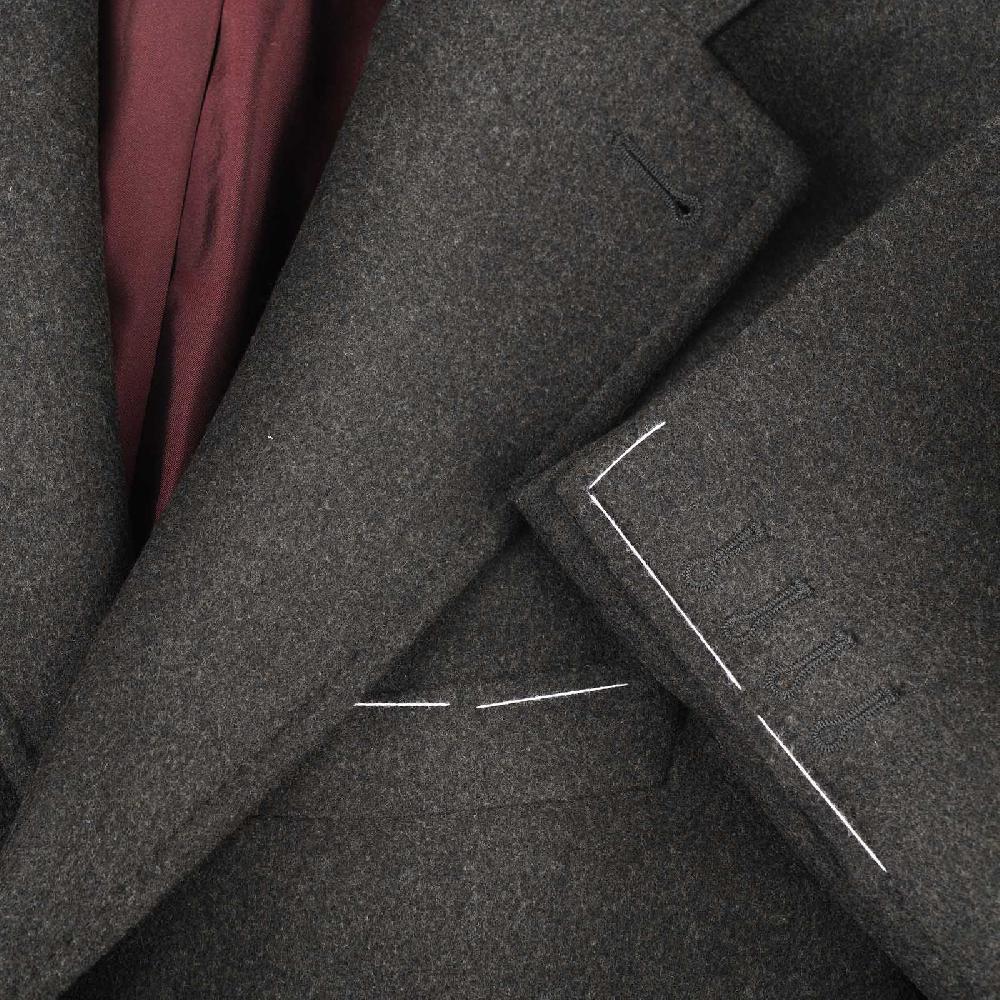 Rubinacci Giacca In Lana Verde Militare