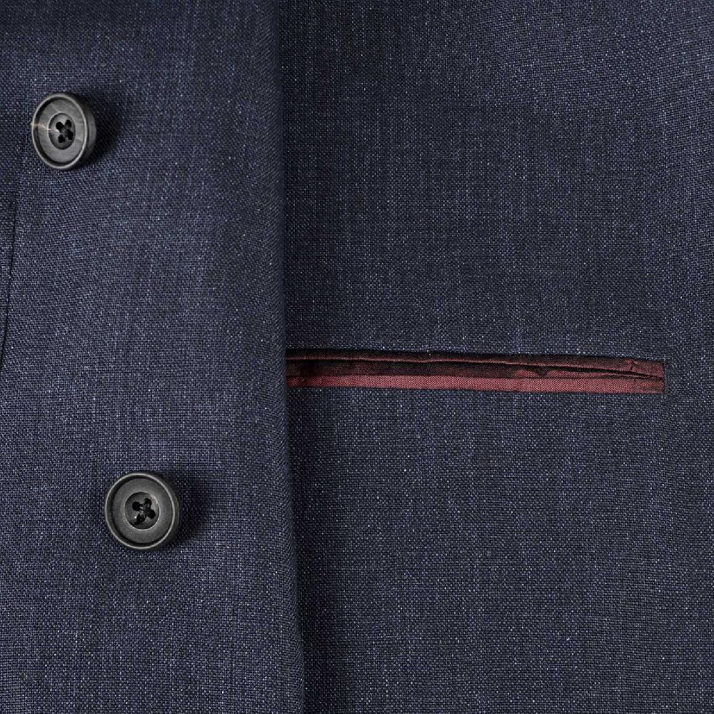 Rubinacci Giacca In Lino Blu