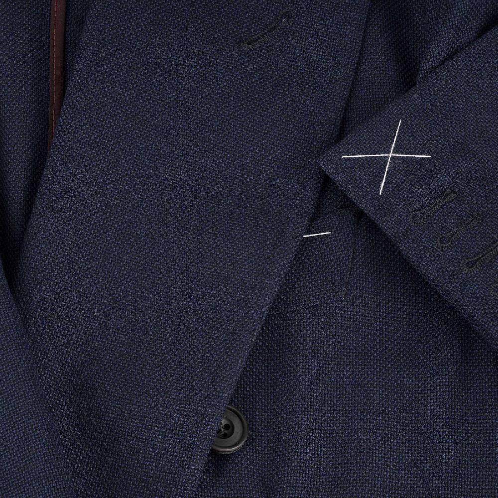 Rubinacci Giacca In Saglia Di Lana Blu