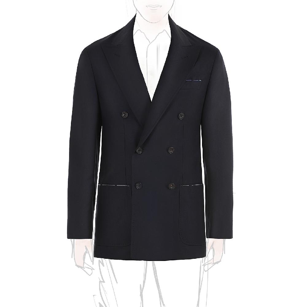 Rubinacci Giacca in tasmania blu