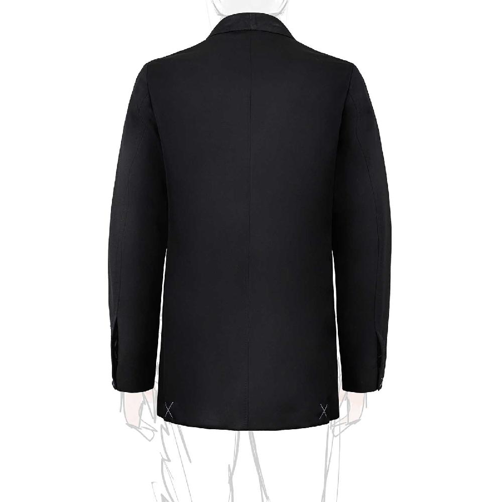Rubinacci Giacca Smoking In Lana Nera