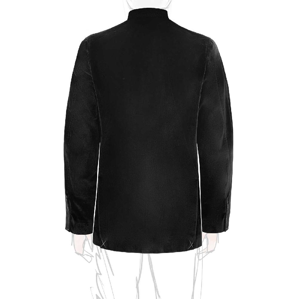 Rubinacci Giacca Vienna In Velluto Nero