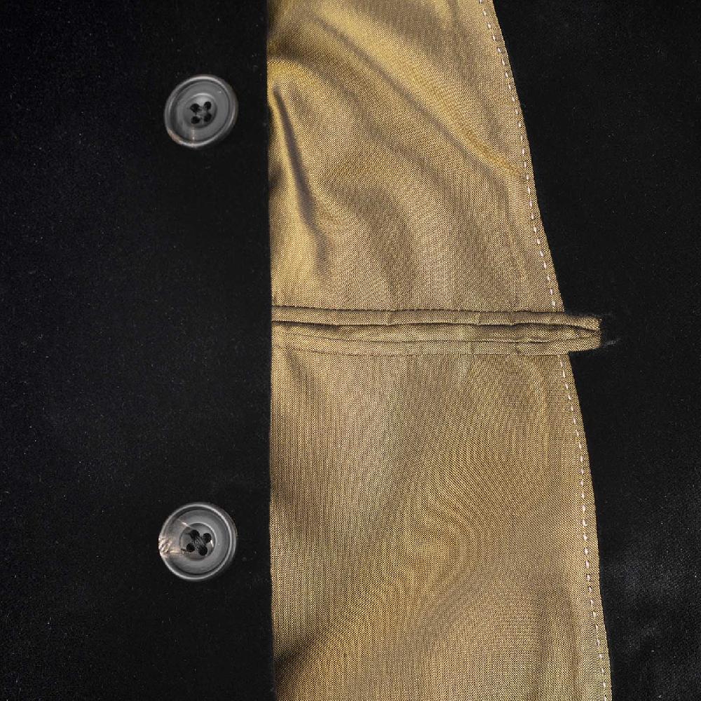 Rubinacci Giacca Vienna In Velluto Nero