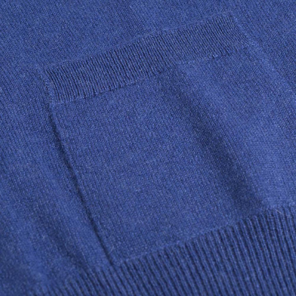 Rubinacci Gilet In Cashmere Ceruleo