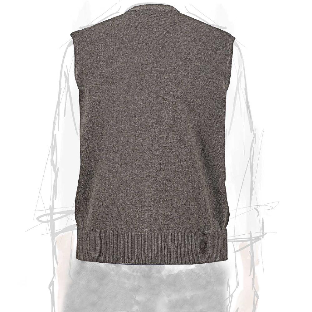 Rubinacci Gilet In Cashmere Fango