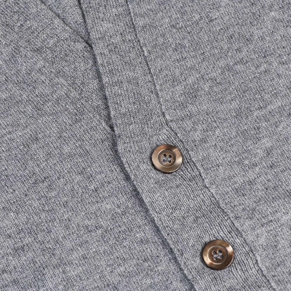 Rubinacci Gilet In Cashmere Grigio