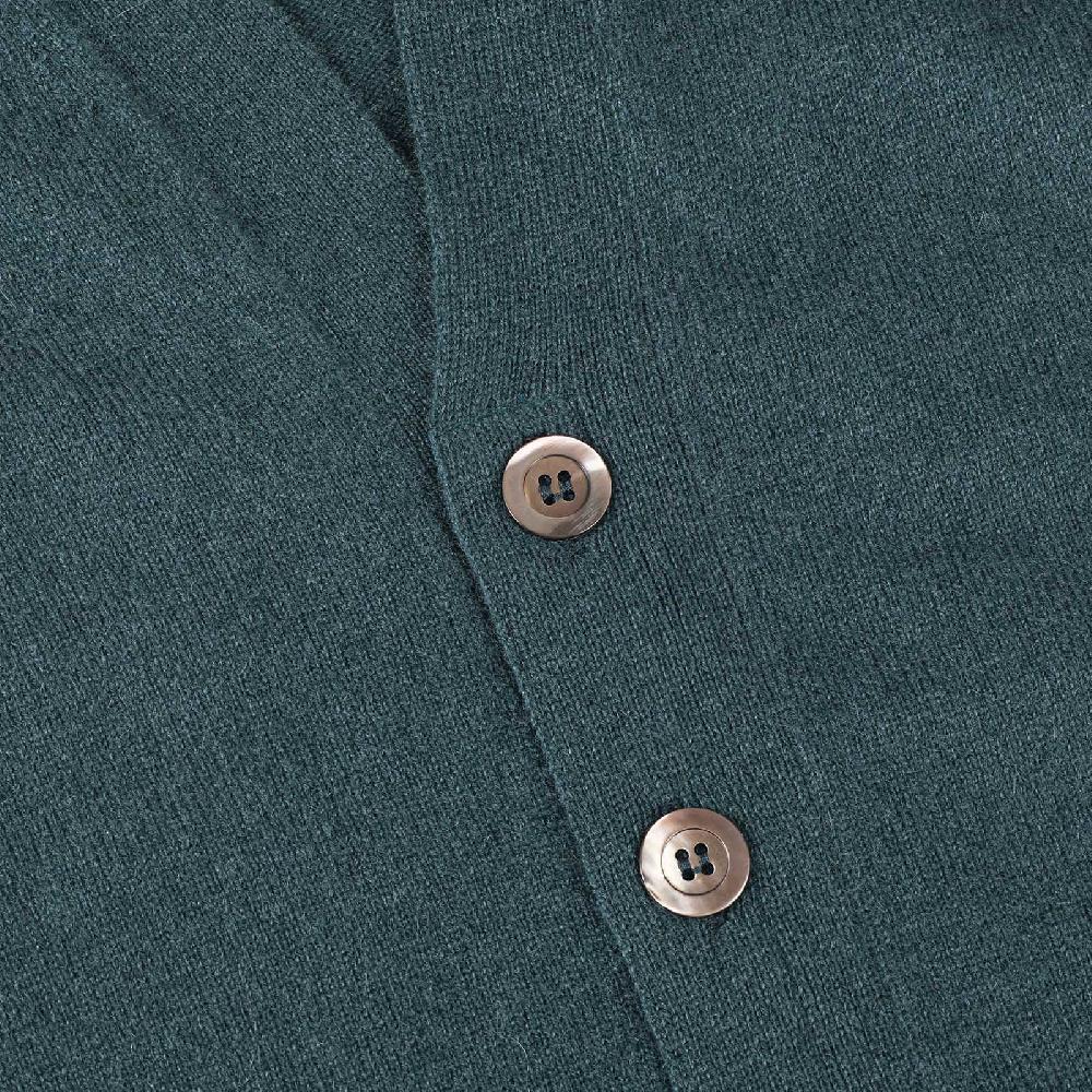 Rubinacci Gilet In Cashmere Verde