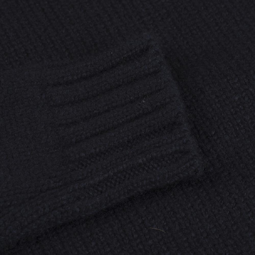 Rubinacci Girocollo In Cashmere Blu