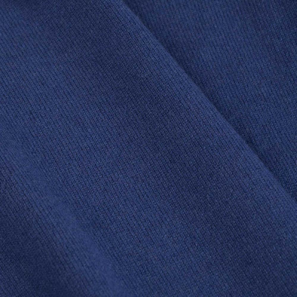Rubinacci Girocollo In Cashmere Ceruleo