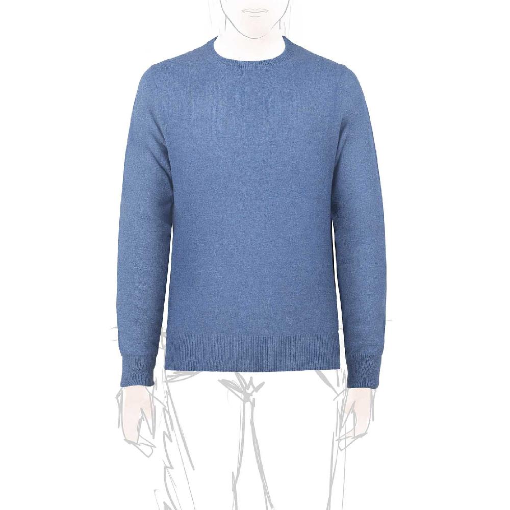 Rubinacci Girocollo in cashmere jeans