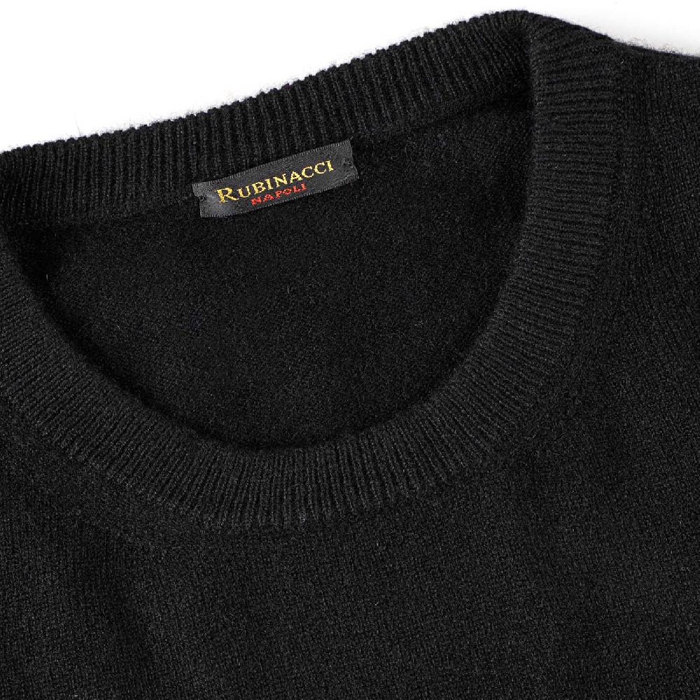 Rubinacci Girocollo In Cashmere Nero