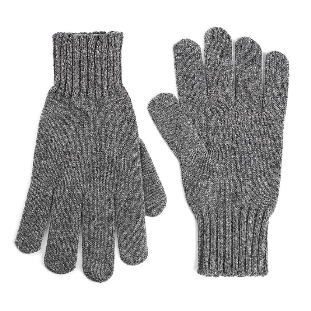 Rubinacci Guanti in cashmere grigio