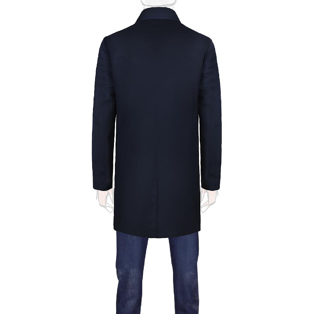 Rubinacci Impermeabile Blu