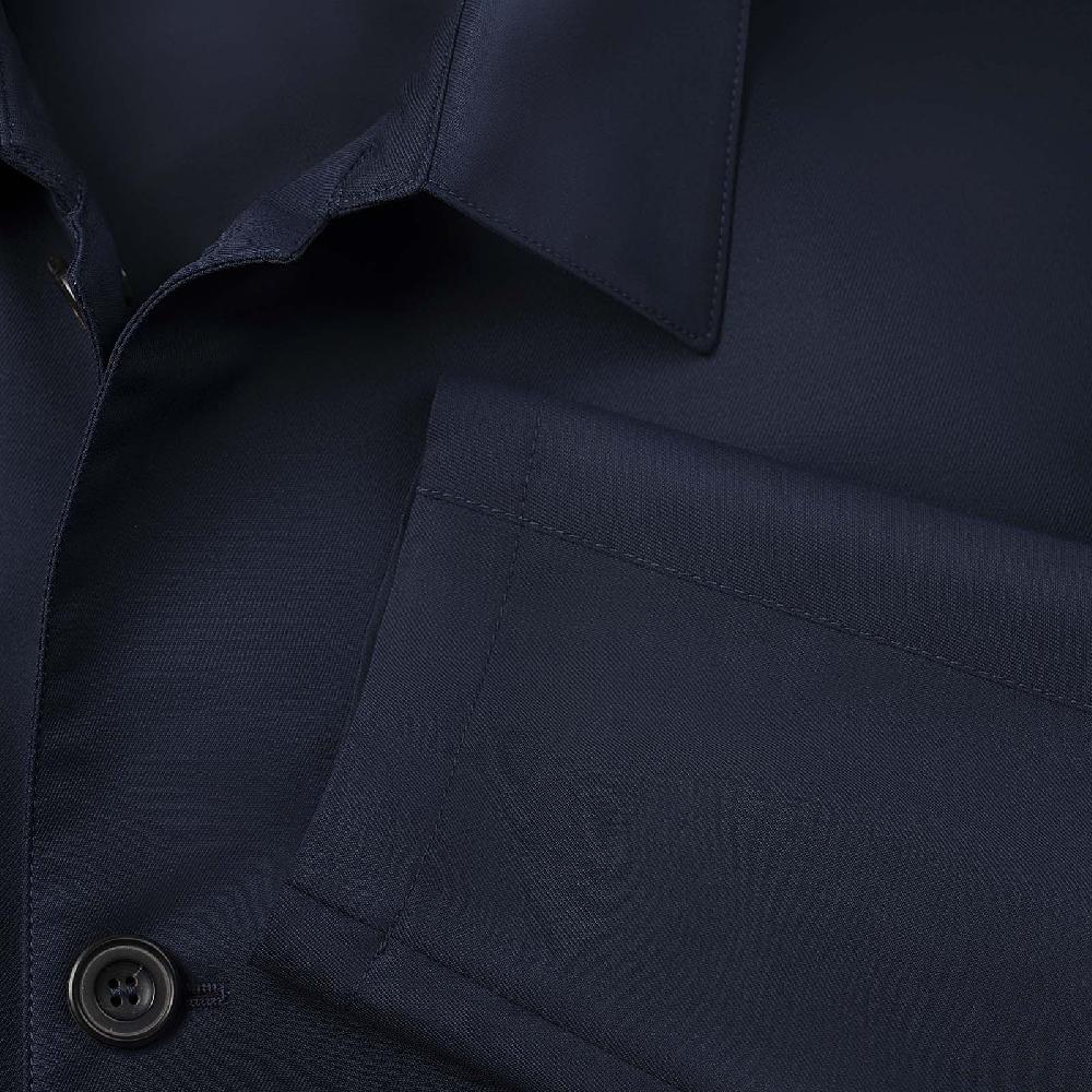 Rubinacci Impermeabile Blu