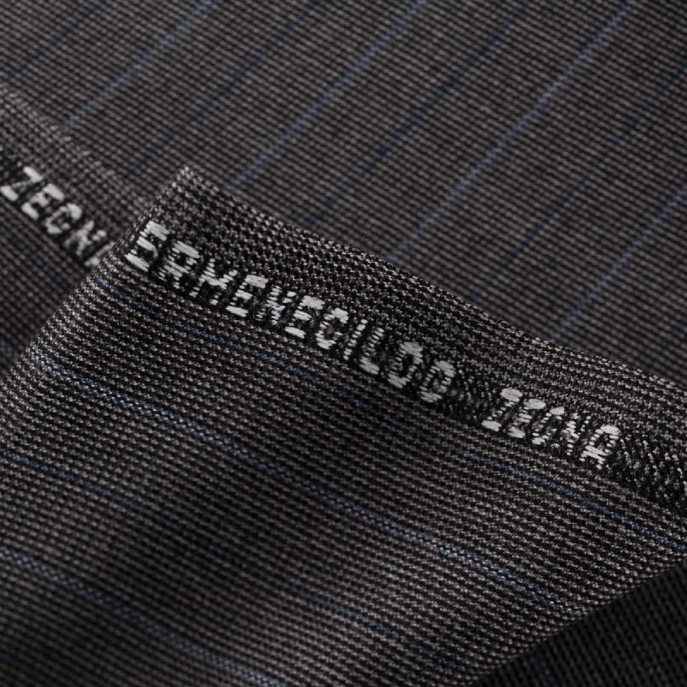 Rubinacci Lana Pettinata Grigia