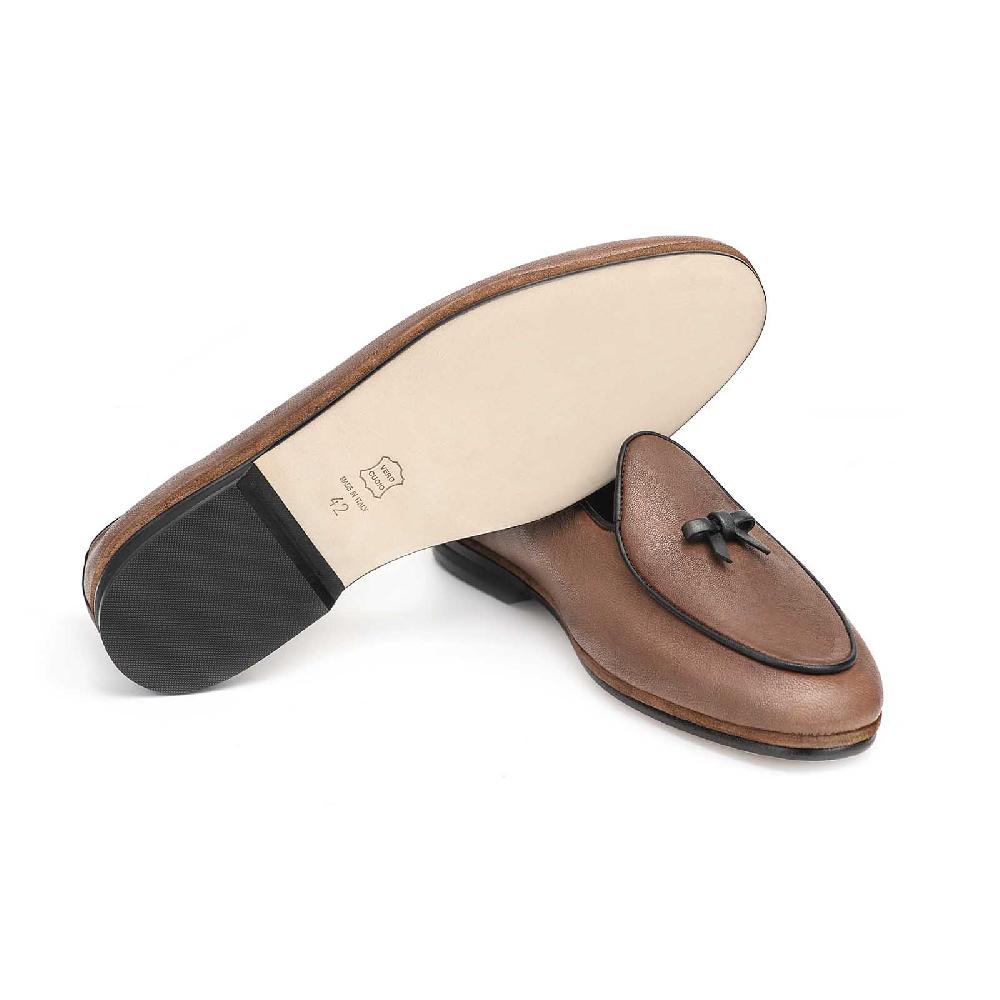 Rubinacci Marphy Capretto Cognac