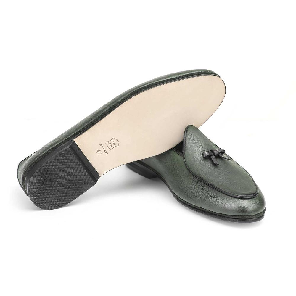 Rubinacci Marphy Capretto Verde