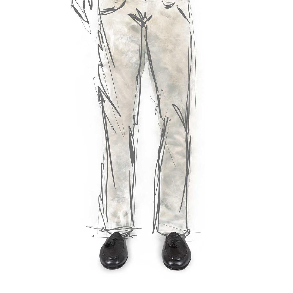 Rubinacci Marphy Cervo Nero Con Nappine