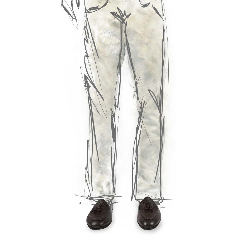 Rubinacci Marphy Cervo Testa Di Moro Con Nappine