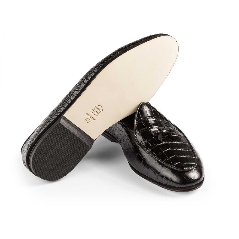 Rubinacci Marphy Loira Stampato Nero