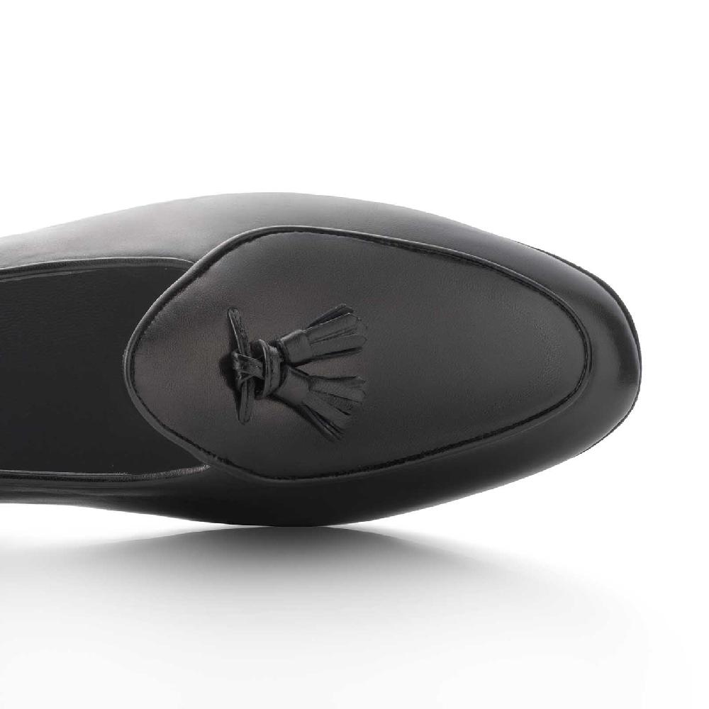 Rubinacci Marphy Nappa Nero Con Nappine