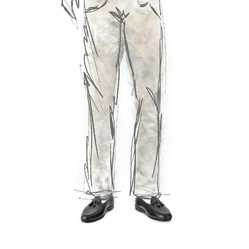 Rubinacci Marphy Nappa Nero Con Nappine