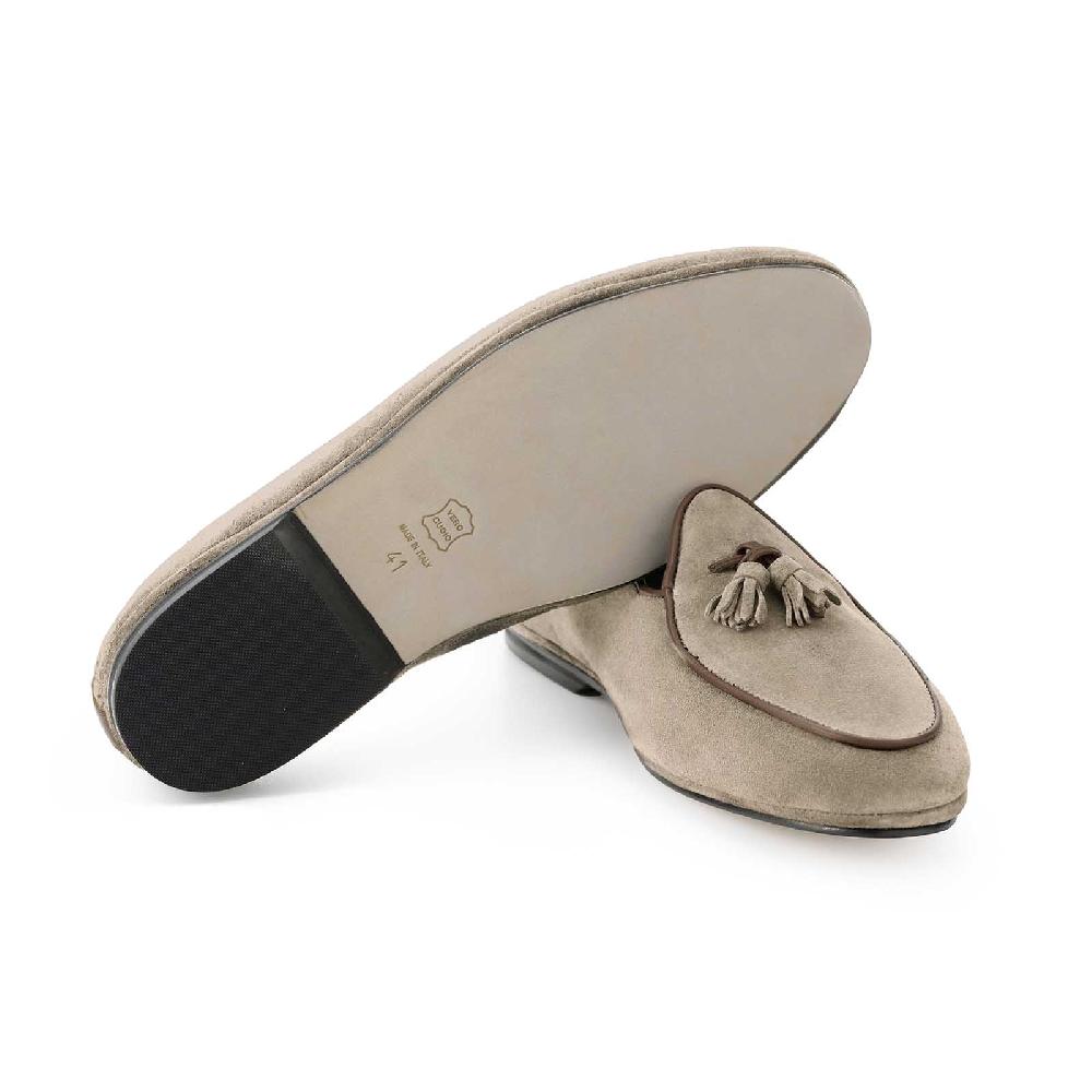 Rubinacci Marphy Velour Castoro Con Nappine