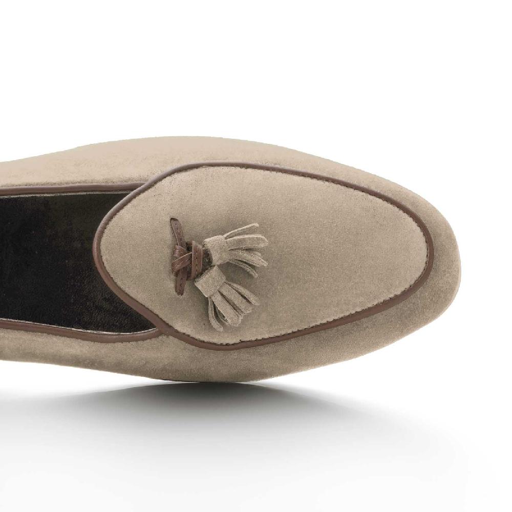 Rubinacci Marphy Velour Castoro Con Nappine