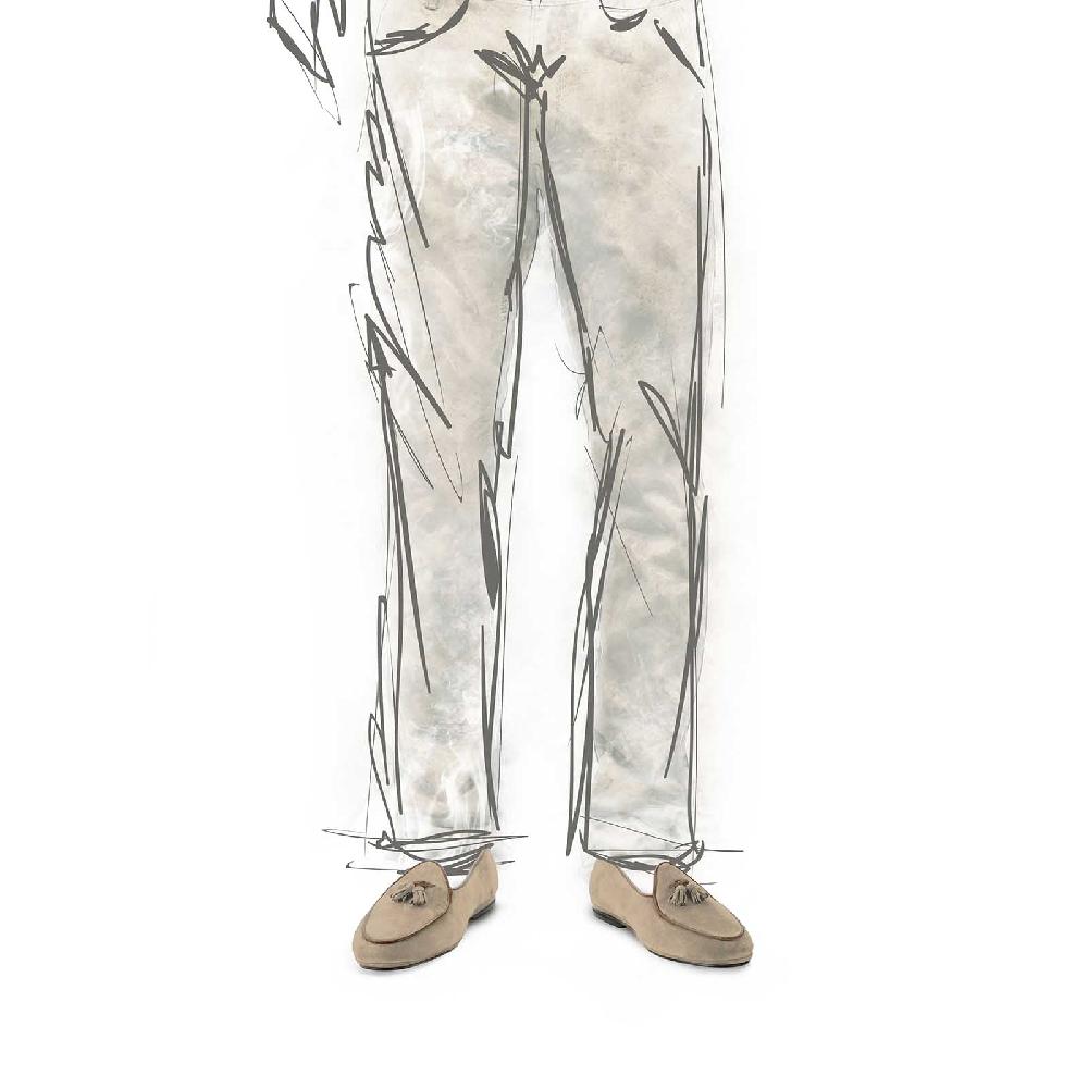 Rubinacci Marphy Velour Castoro Con Nappine