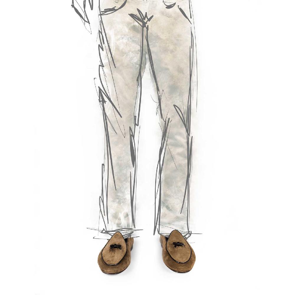 Rubinacci Marphy Velour Coffee