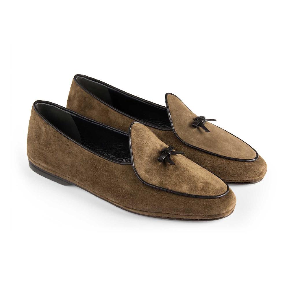 Rubinacci Marphy velour coffee