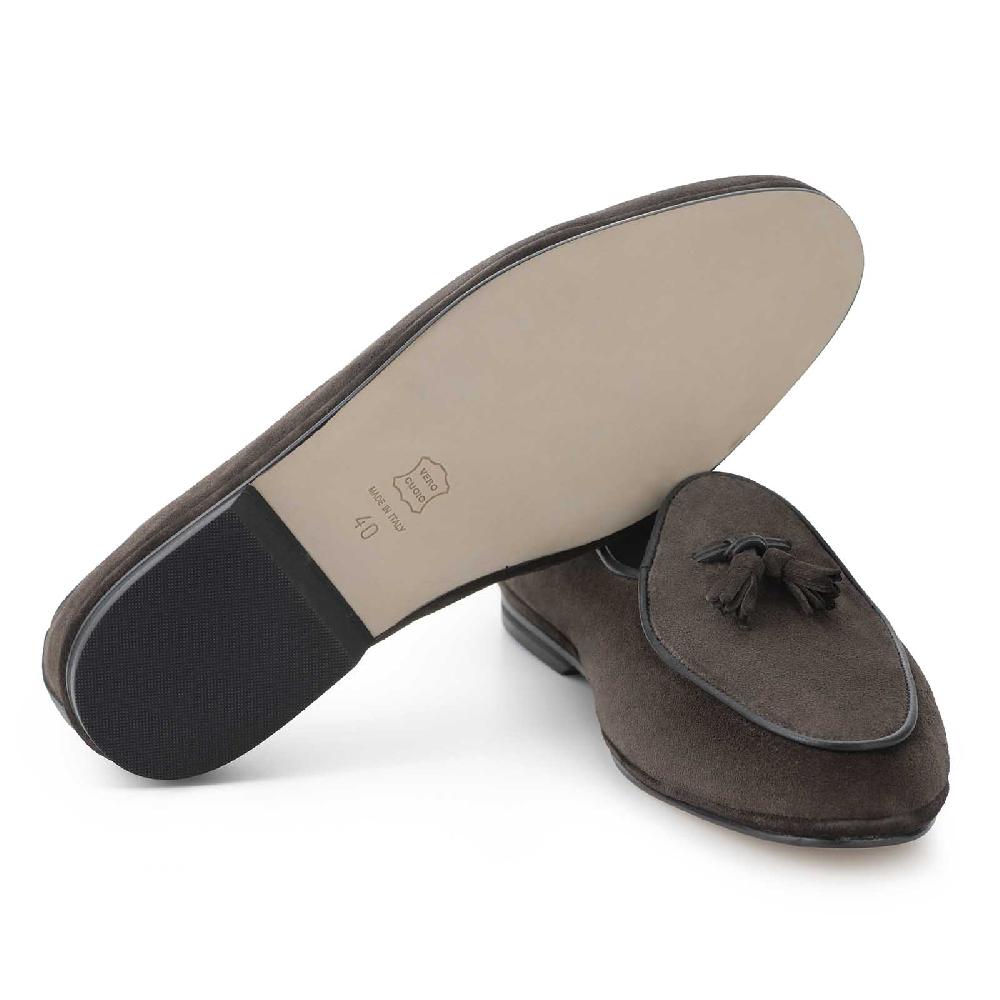 Rubinacci Marphy Velour Ebano Con Nappine