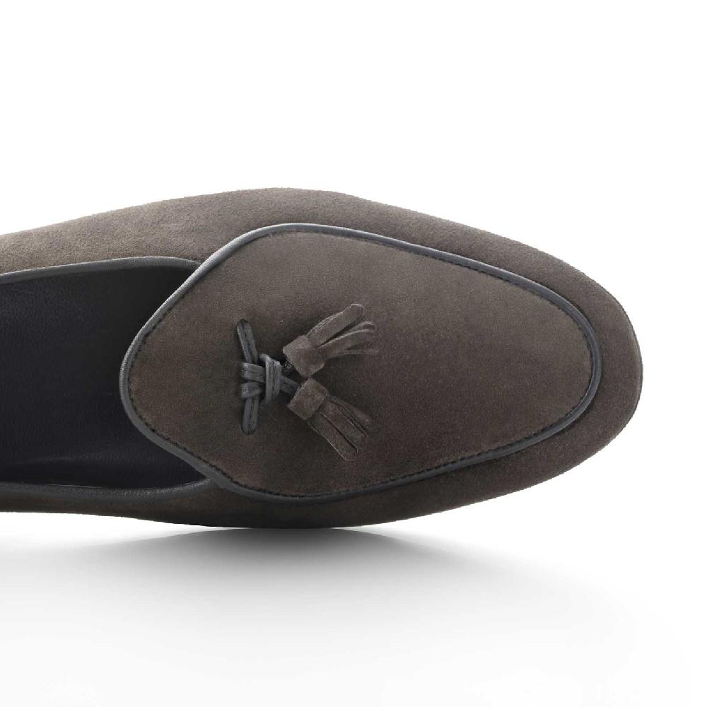 Rubinacci Marphy Velour Ebano Con Nappine