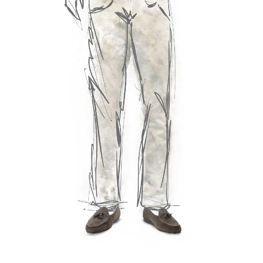 Rubinacci Marphy Velour Ebano Con Nappine