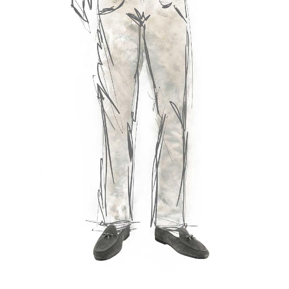 Rubinacci Marphy Velour Grigio