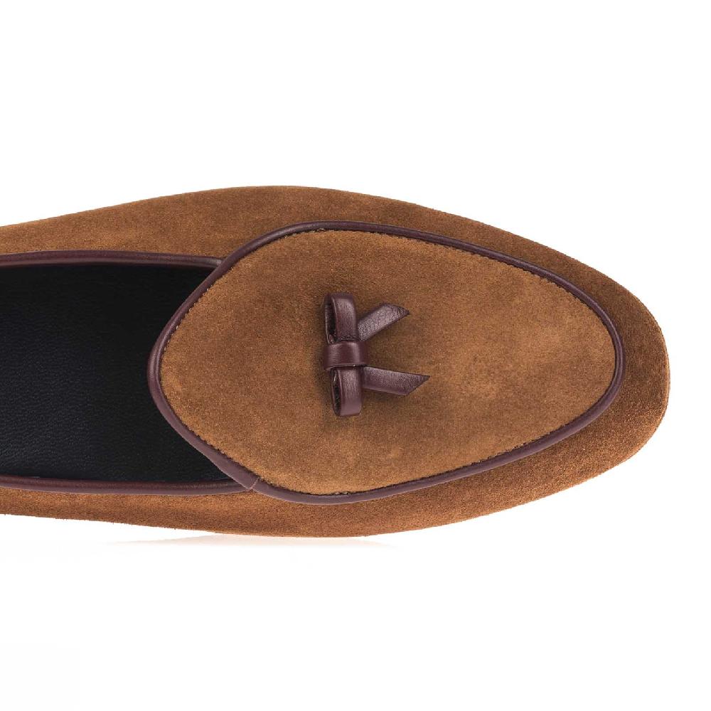 Rubinacci Marphy Velour Marrone Chiaro