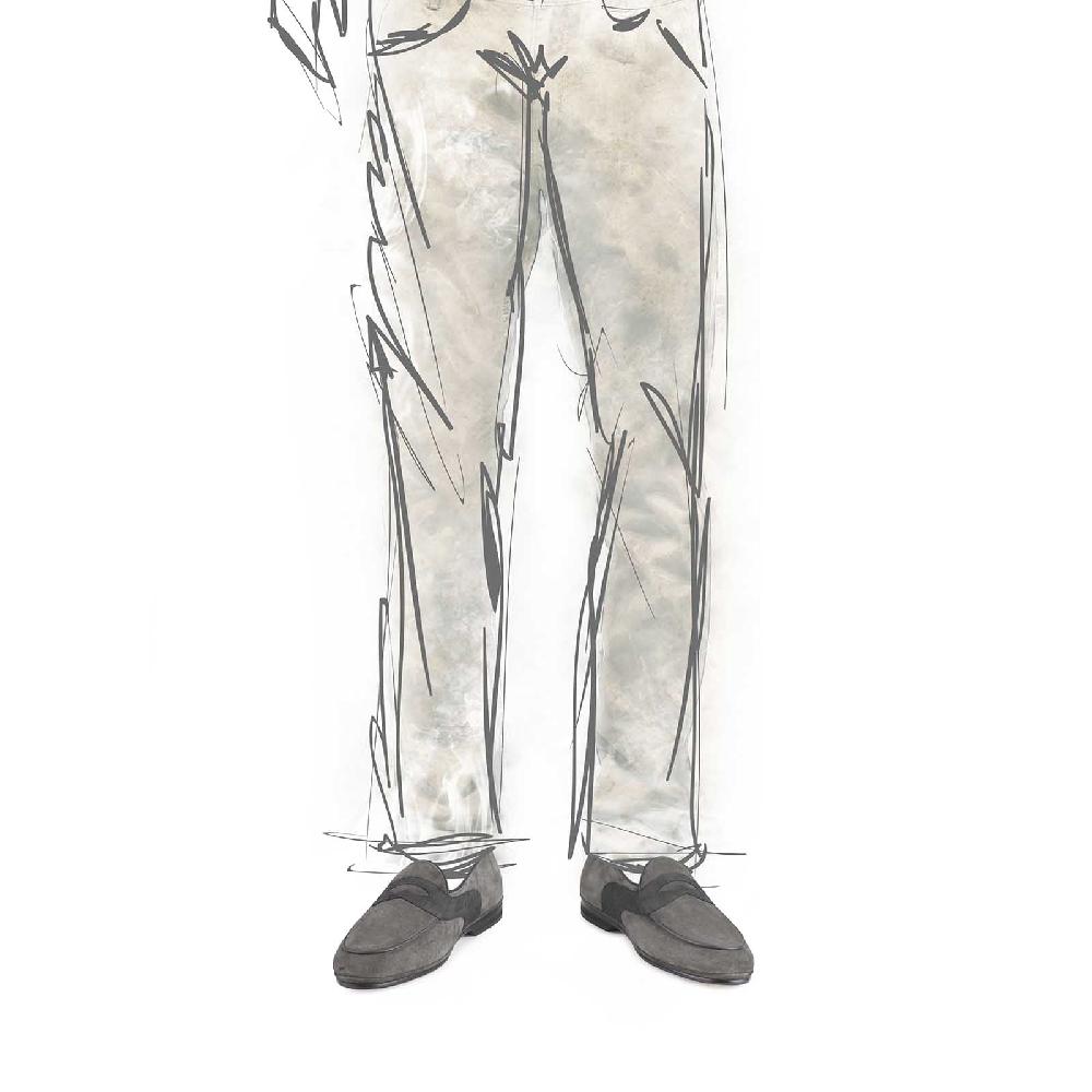 Rubinacci Mocassino Alaska Grigio