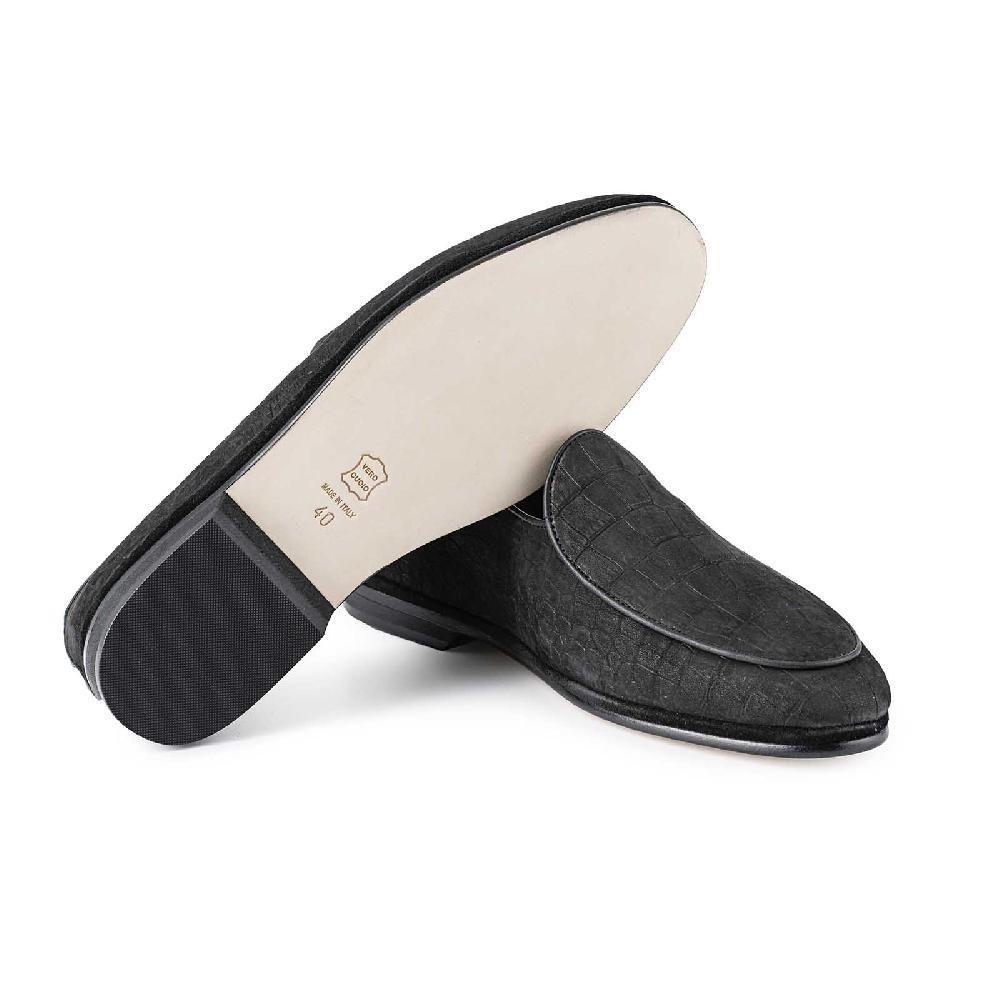 Rubinacci Mocassino Luisiana Nero