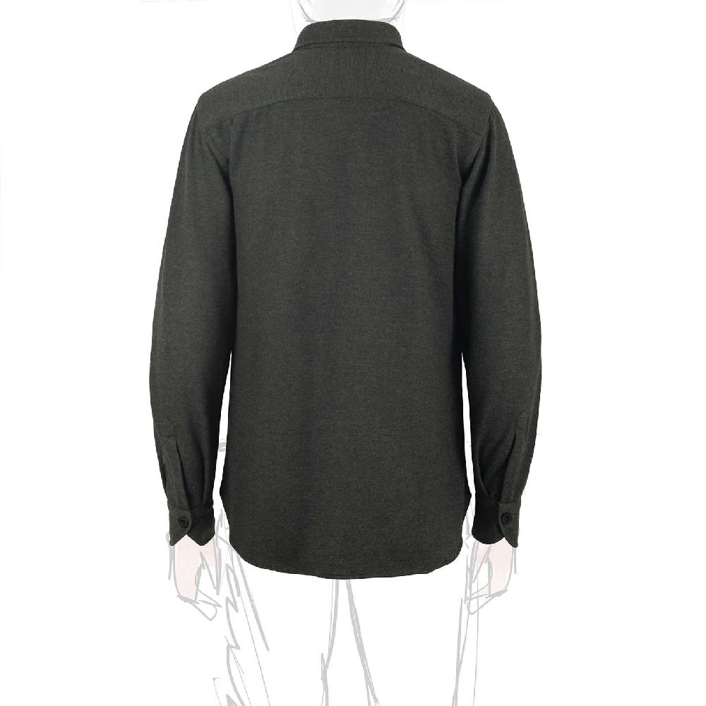 Rubinacci Overshirt In Cashmere Verde
