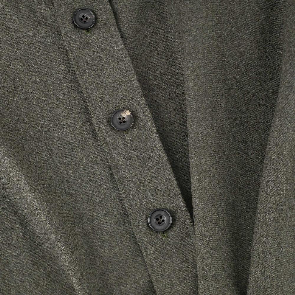 Rubinacci Overshirt In Lana Verde