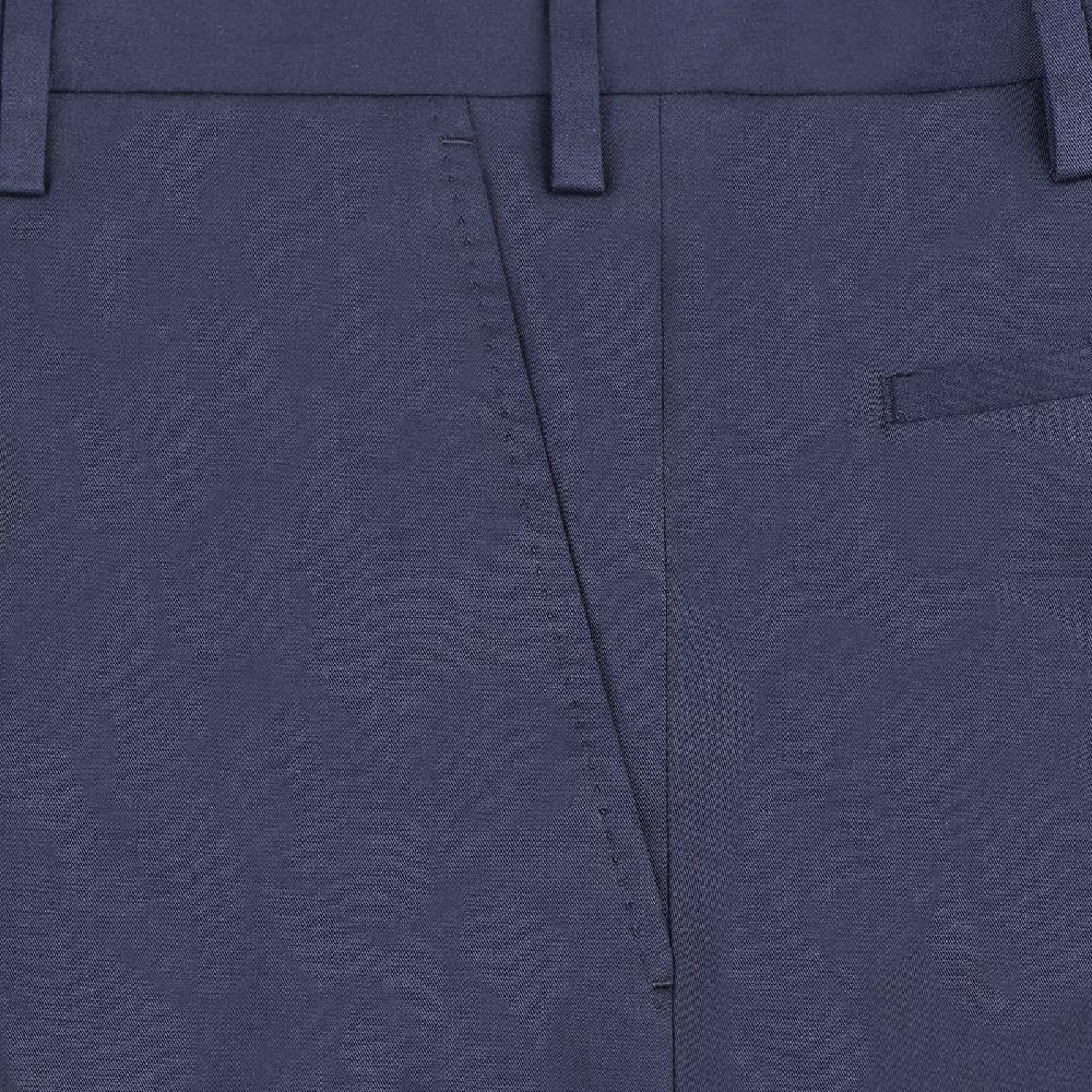 Rubinacci Pantalone Casual In Cotone Blu