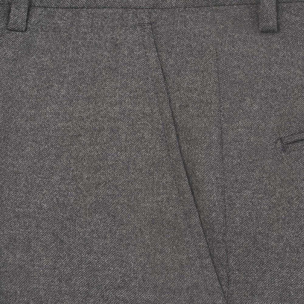 Rubinacci Pantalone Casual In Flanella Grigio